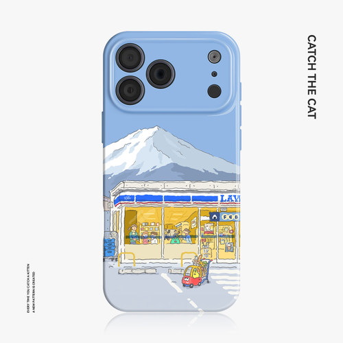 富士山下~适用iphone手机壳17promax苹果16mate80华为pura90小米15reno14清新oppofindx8雪山vivo蓝天iqoo13