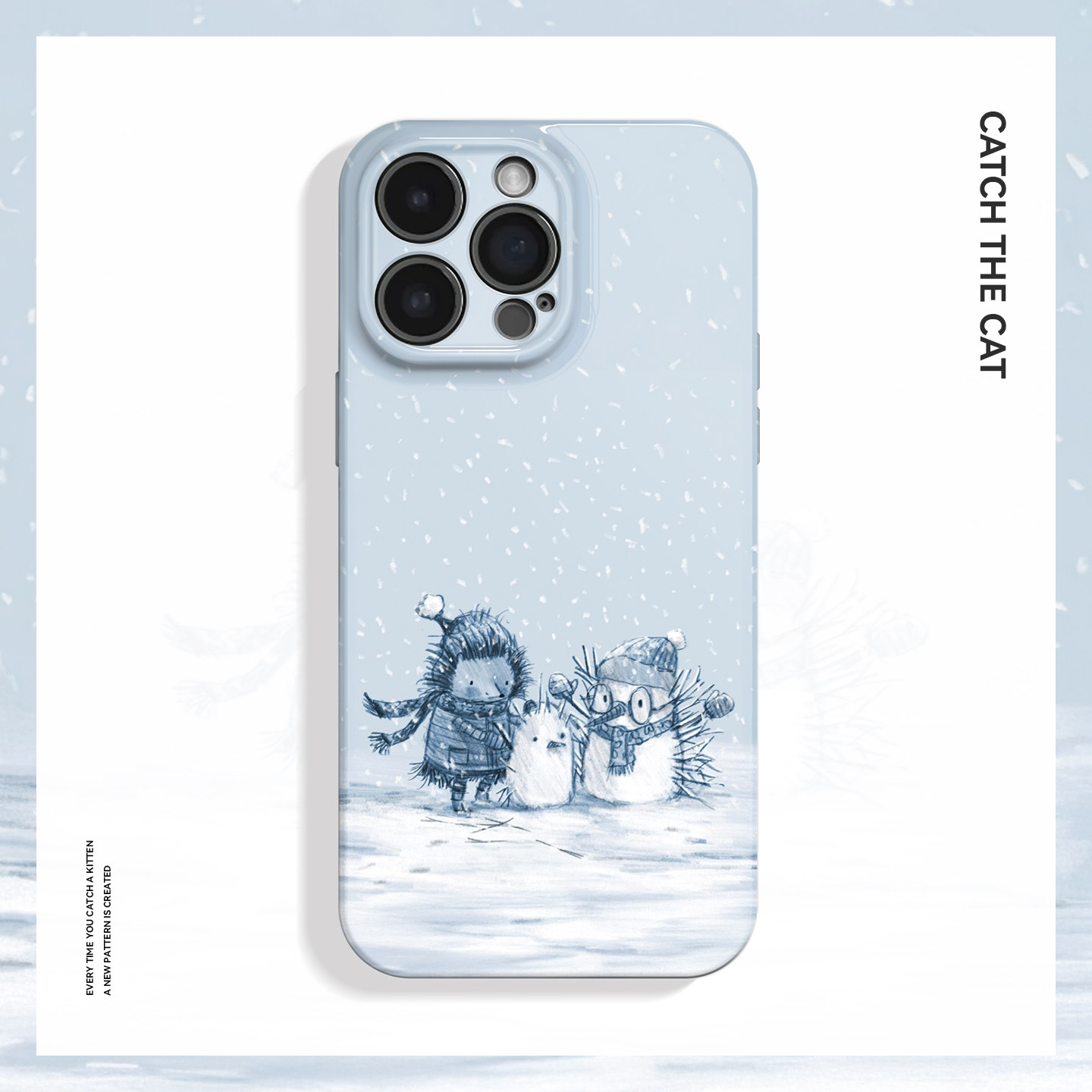 刺猬雪人~萌趣冬日ins适用苹果17promax手机壳iphone16华为pura70小米15opporeno14荣耀400小众iqoo13红米k80,3C数码配件,手机保护套/壳,淘宝优惠券,粉丝福利购,淘宝优惠卷