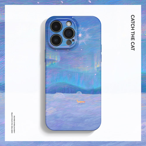 极光~菲林适用iPhone15/16promax手机壳新款华为pura70独特好看IQOOneo红米k70pro软OPPOreno9/vivos19mate60