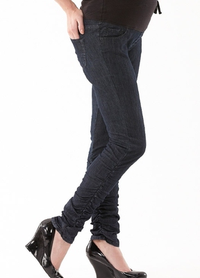 妈妈喂台湾托腹显瘦牛仔裤买2送1