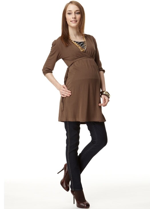 买2送1 正品 台湾妈妈喂mamaway 假2件式孕哺小洋裝 孕妇装哺乳衣