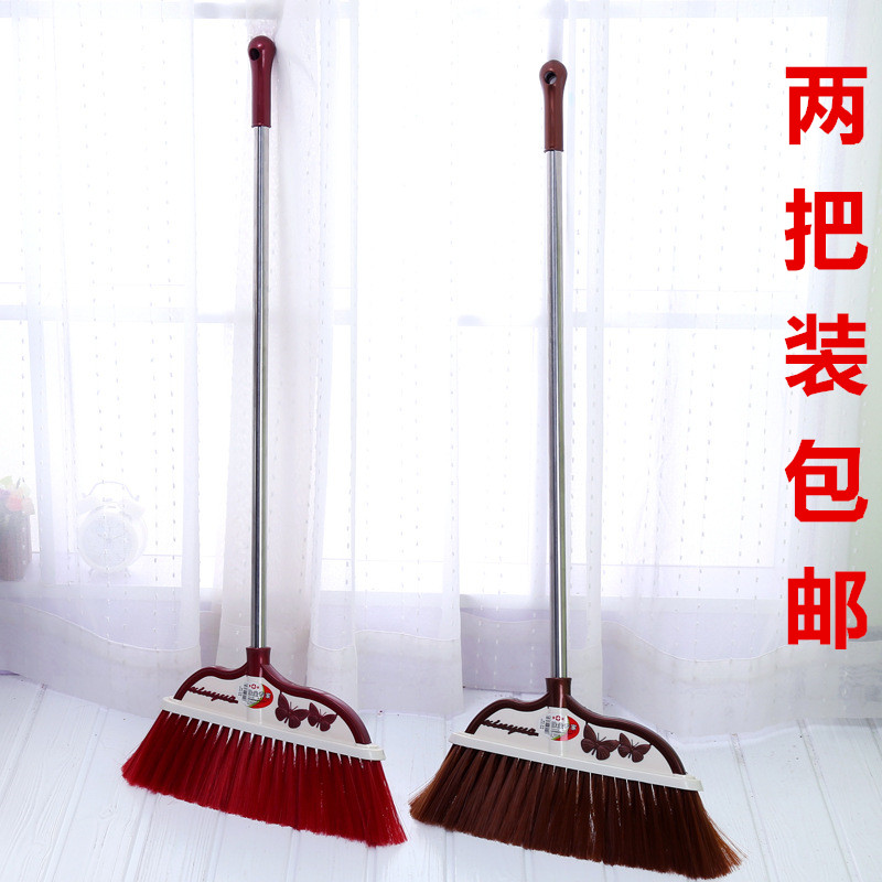 不銹鋼桿加厚干濕兩用頭發掃把
