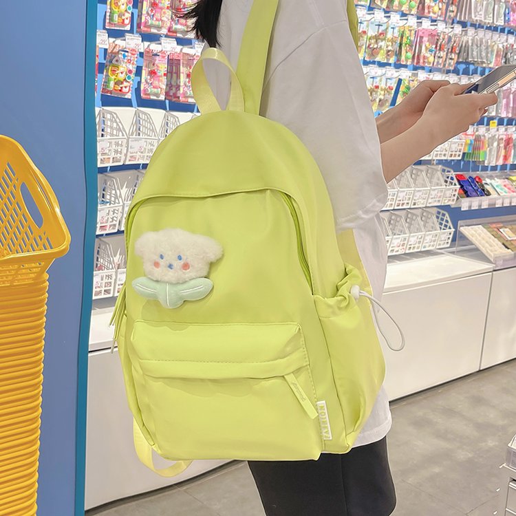 书包女生大学生百搭日系初高中生韩版少女双肩包小学生森系背包大