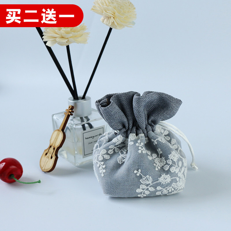 薰衣草香包香囊蕾丝香袋车载车内汽车香薰包衣服衣柜香味持久芳香