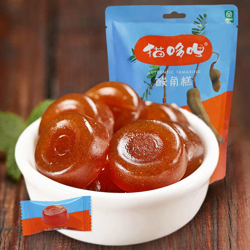 Yunnan specialty Cats duo miles Tamarind cake 160g pregnant woman snacks leisure time food Food goods children Healthy Deliciousin the Snacks/Nuts/Specialty , Confection/Class dates/Plum/Dried fruit , Tamarind  category - from Buy2taobao.com to provide professional Taobao agent buy service