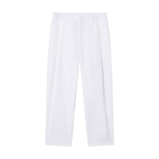 TRENDIANO涤棉针织休闲长裤男士高级感裤子1ST2061240