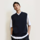 男士 TRENDIANO醋酸棉混纺无袖 针织衫 透气背心1SM2030240