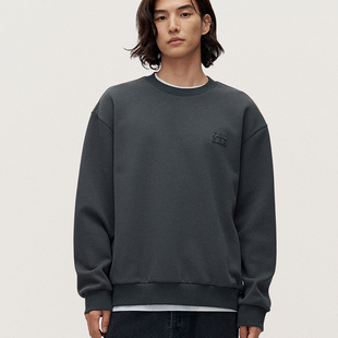 卫衣 男款 1ST1100940 贴布绣套头衫 TRENDIANO2025秋冬新款