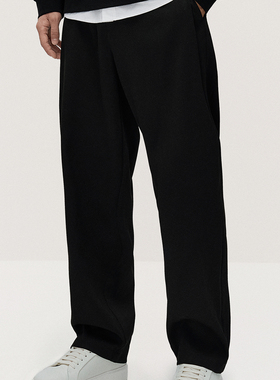 TRENDIANO2025新款松紧腰不易皱经典款男士休闲裤 1ST1061350