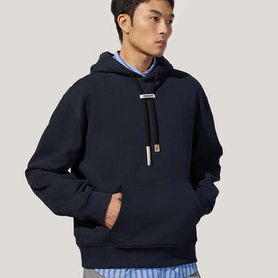 秋冬新款新疆精棉连帽卫衣