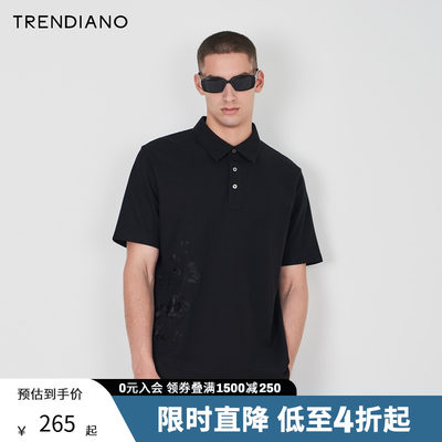 刺绣短袖Trendiano夏季