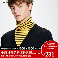 TRENDIANO Thời trang nam mùa đông Casual V-cổ Rắn màu đan áo len cardigan 3GC303888P - Cardigan áo gile len cho nam