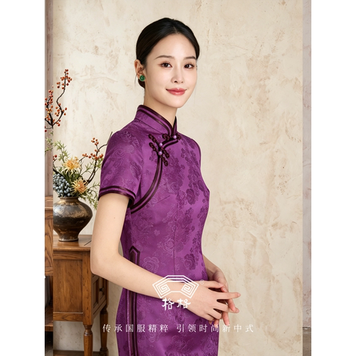 格格轻奢高级感妈妈婚礼敬酒服中国风送考高考旗袍妈妈2026新款