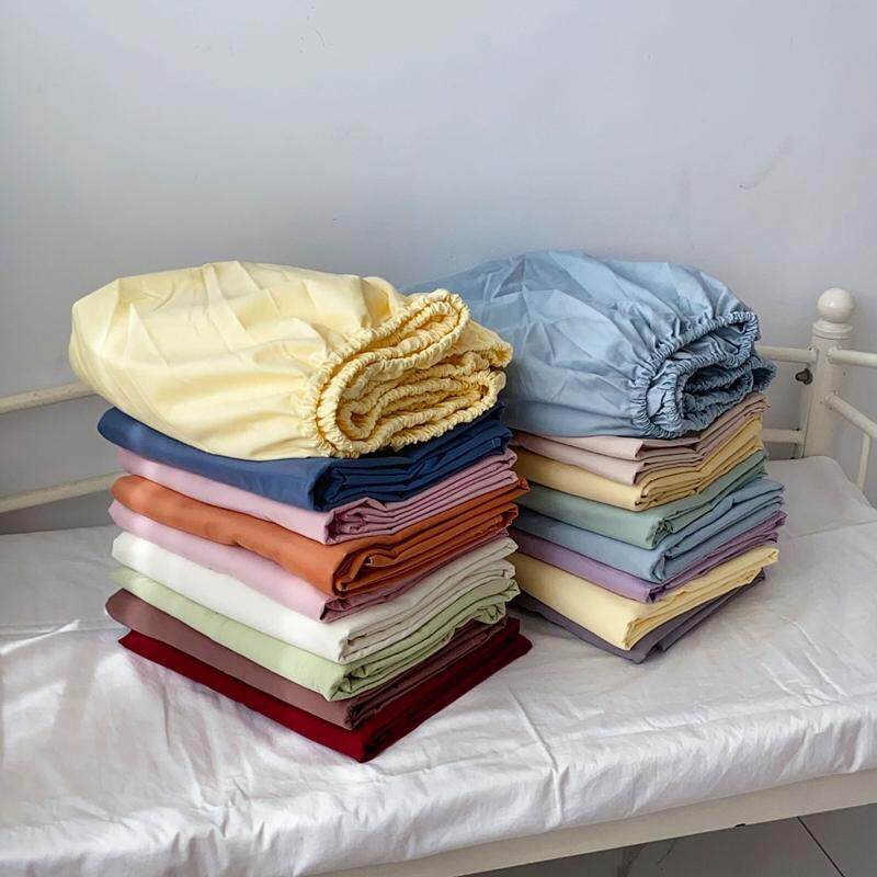 定制订做A类100支长绒棉床笠纯棉磨毛小床罩婴儿童上下子母拼接床