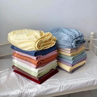 定制订做A类100支长绒棉床笠纯棉磨毛小床罩婴儿童上下子母拼接床