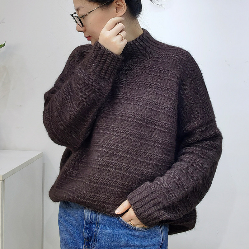 柯莱套头衫 毛线材料包 苏瑟兰黛貂1根+卢卡3根
