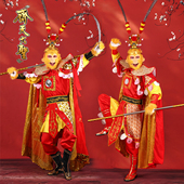 86版 新款 成人孙悟空衣服全套美猴王表演服齐天大圣套装 西游记刺绣