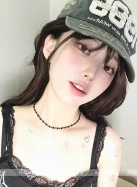 韩国ins博主款做旧水洗绿色棒球帽子女街头复古情侣鸭舌帽学生潮