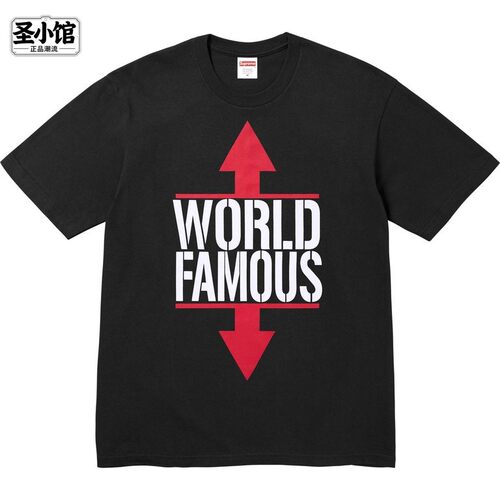 SupremeWorldFamous短袖