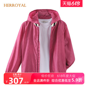 秋装 女童外套奢美防风衣春秋亲子装 春装 HERROYAL童装 母女46810A