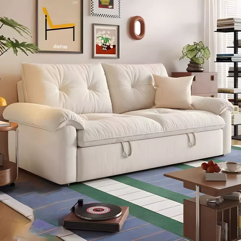 沙发床可拆洗2025新款小户型单双人公寓客厅书房多功能可折叠一体