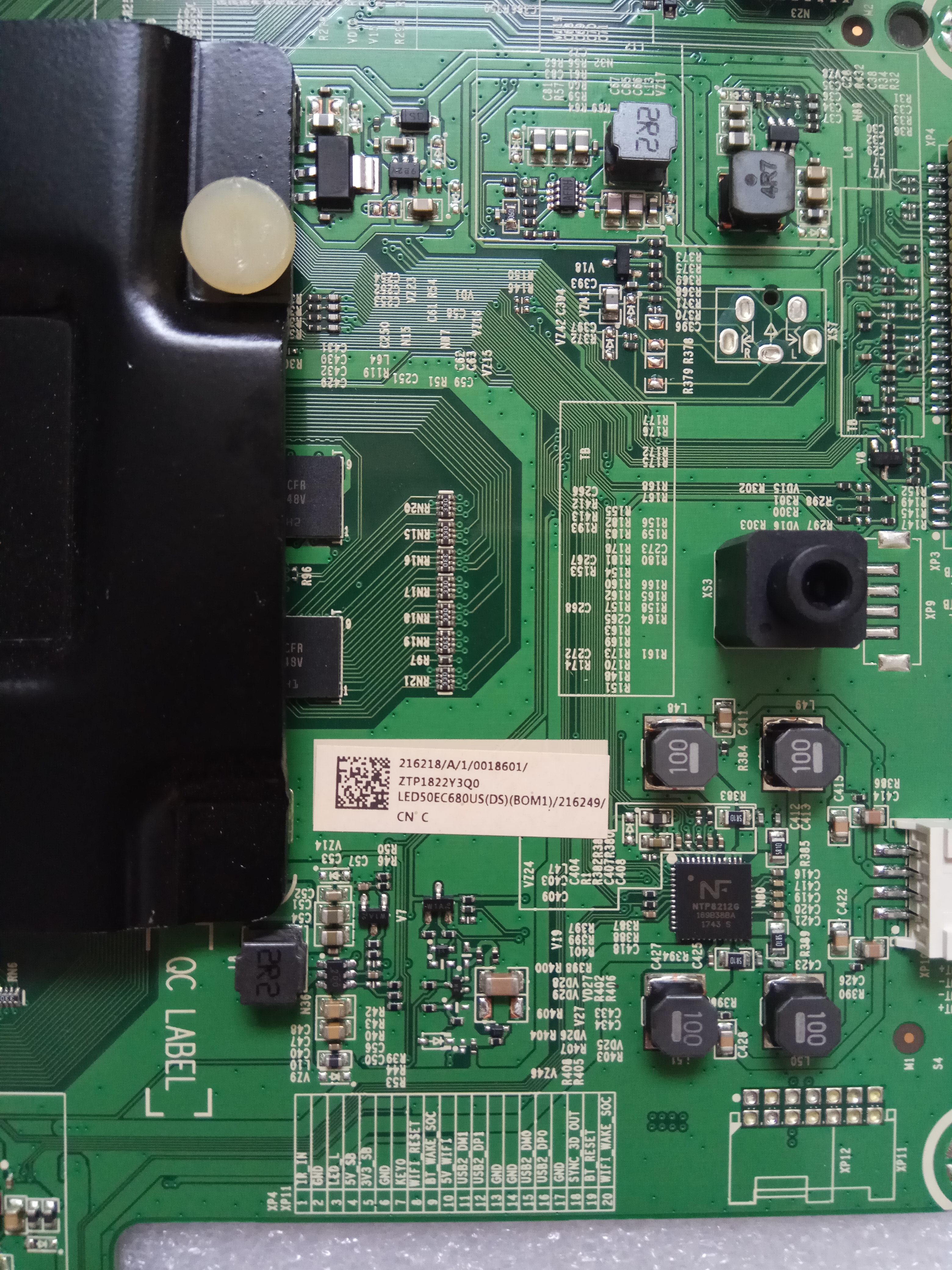 原装海信LED50EC680US（ BOM1）216249主板RSAG7.820.7007/ROH