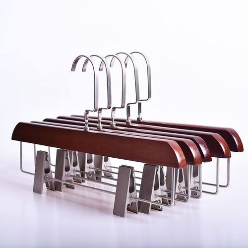 高端木质衣架防滑无痕家用