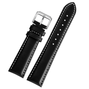 适配西铁城Citizen光动能AT2140商务简约真皮手表带无纹21mm男款