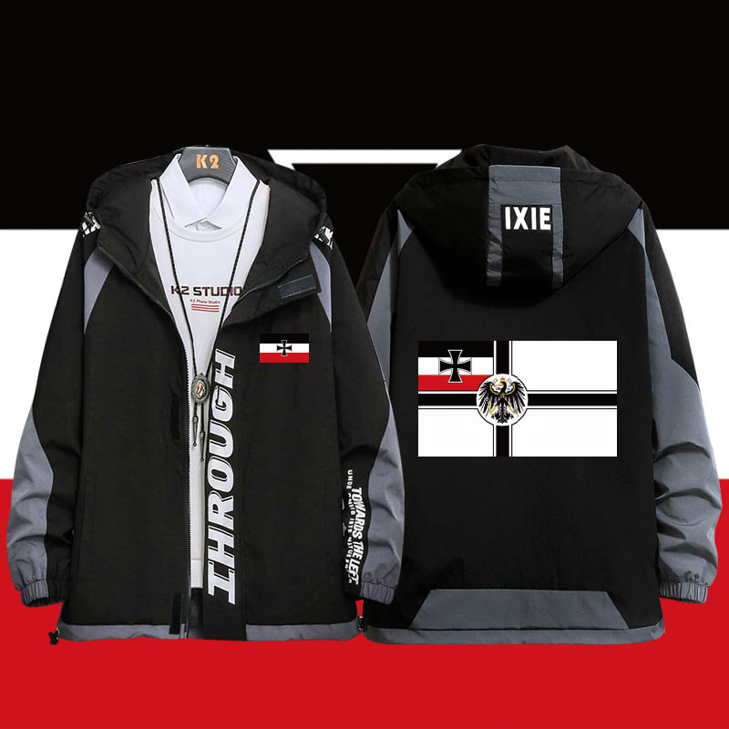 德意志帝国战旗普鲁士战争军队男