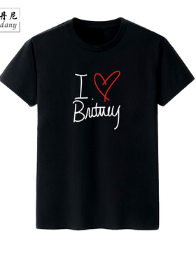 小甜甜布兰妮短袖T恤 BriTneySpears T-shirT BriTney Spears半袖