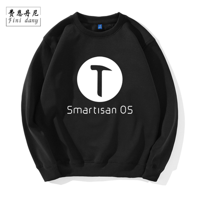 彪悍的人生smartisan圆领卫衣