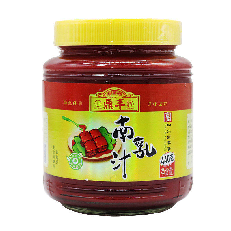 鼎丰南乳汁440g色泽红亮调料浓稠图片