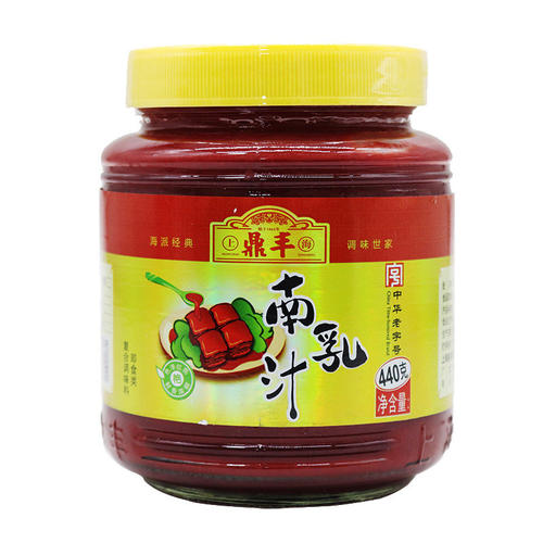 鼎丰南乳汁440g色泽红亮调料浓稠