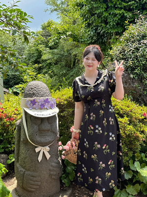 哒头.Studio【海德花园】微胖mm大码2024年新款新中式显瘦连衣裙