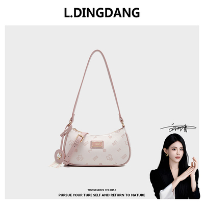 【刘叮当】Cow&Kitty女包璀璨樱花压花法棍包单肩斜挎包8196樱花