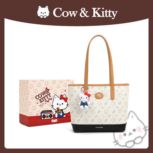 官方正品Cow&Kitty大容量托特包
