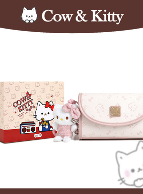 官方正品Cow&Kitty2025新款卡通小方包百搭可爱单肩斜挎包送女友