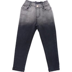 男女童牛仔铅笔裤瘦版包腿裤秋季小中大童宝宝小脚裤子儿童长裤潮