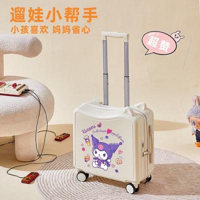可坐骑行箱儿童李18寸登机