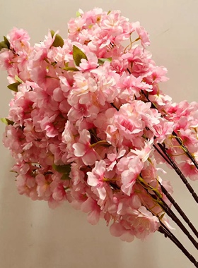 仿真樱花枝塑料婚庆客厅