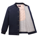 棉服居家大码 驼绒棉袄加厚保暖棉衣爸爸装 老人 中老年男士 蒙驼冬季