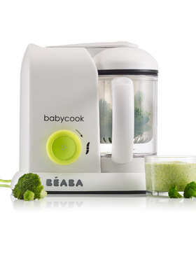 法国BEABA辅食机babycook婴儿料理机宝宝辅食研磨器辅食工具蒸煮
