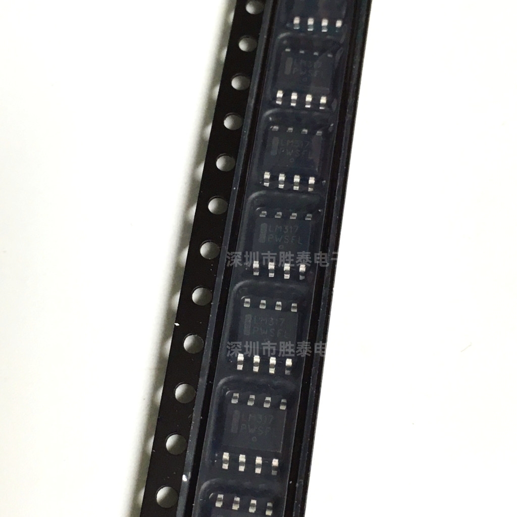 全新原装 LM317 LM317LDR LM317LDR2G 贴片SOP-8线性稳压器芯片