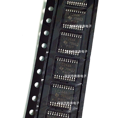 全新原装 SN74LVC244APWR 丝印LC244A 密脚TSSOP20 逻辑IC 现货