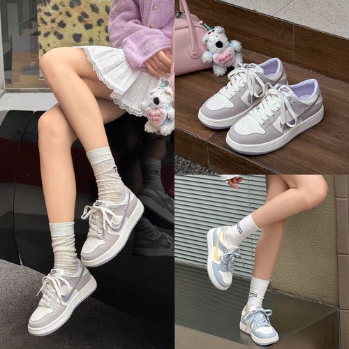 真皮勾勾鞋2026四季新款小白鞋爆款百搭女鞋平底软底透气休闲板鞋