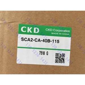 特价CKD喜开理双作用单活塞杆型气缸SCA2-CA-40B-75-T0H-D正品