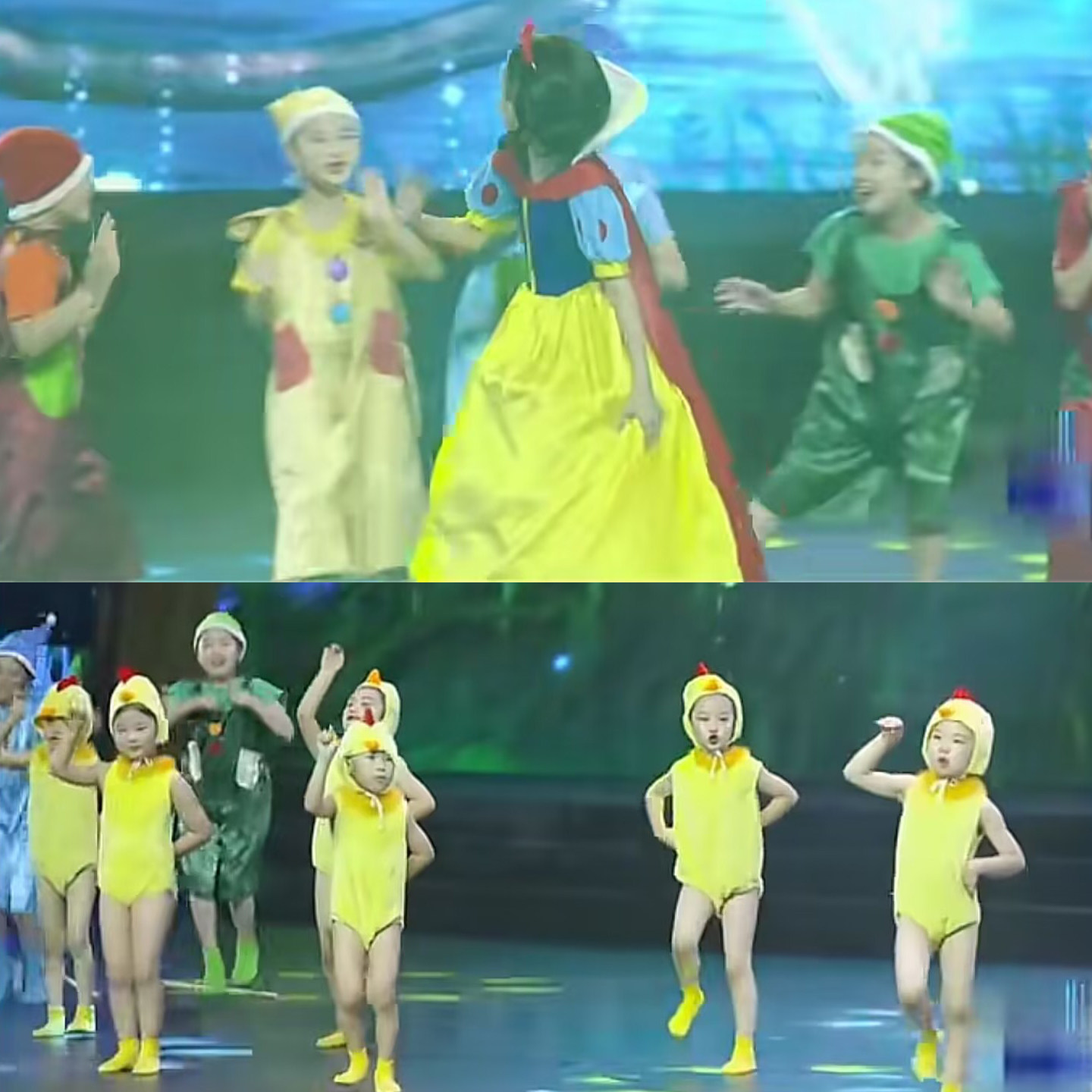 幼儿园森林狂想曲森林狂欢节小卫士演出服儿童七个小矮人表演服装