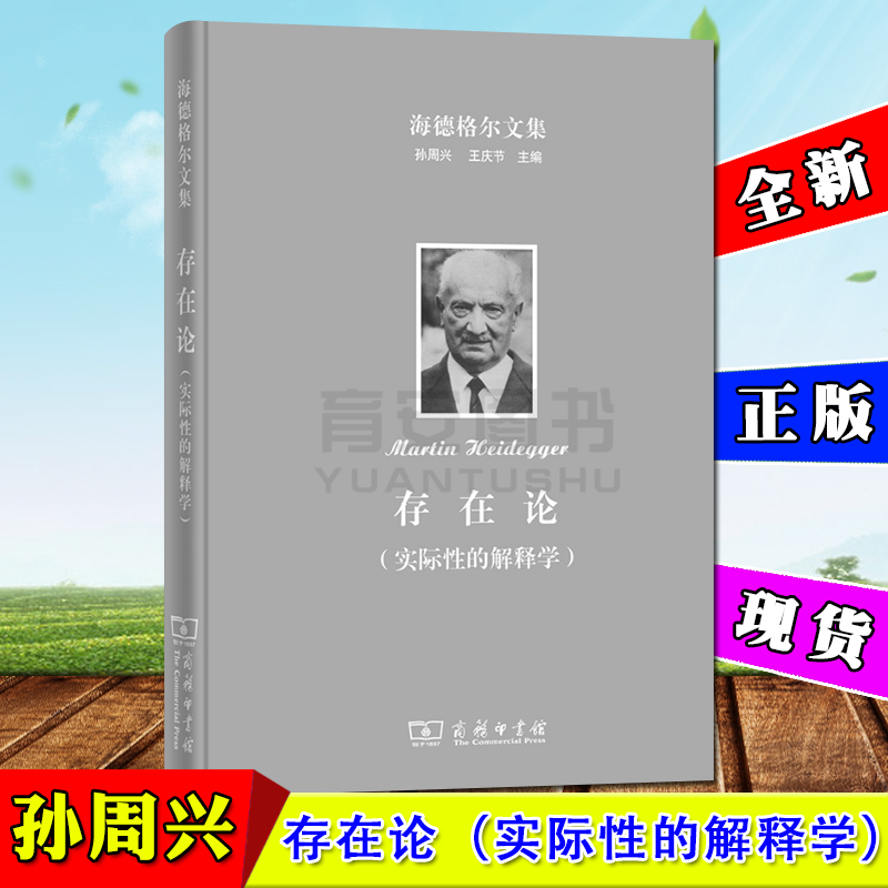 存在论（实际性的解释学）孙周兴 王庆节 主编 商务印书馆 海德格尔文集