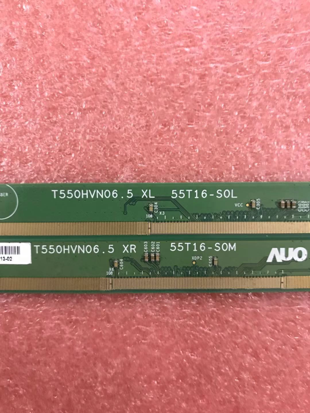 AU0边板 T550HVN06.5 XL/XR 55T16-S0M/55T16-S0L一对价!