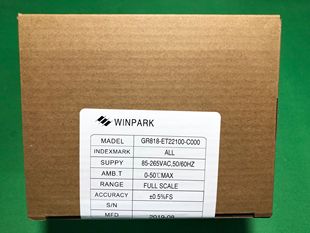 WINPARK常州汇邦温控仪GR818 ET22000 ET22100汇邦温控表GR818